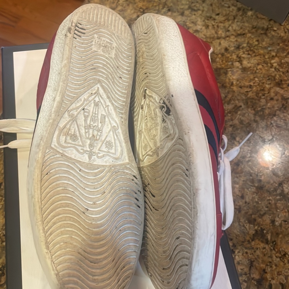 Double G Gucci printed Sneakers - Picture 3 of 4